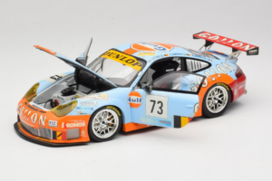 Porsche 911 996 GT3 RSR #73 Y. Lambert / C. Lefort / R. Iannetta 24 Hours of Le Mans 2006 Minichamps 1:18 100066473 Metāls — attēls 2 no 8