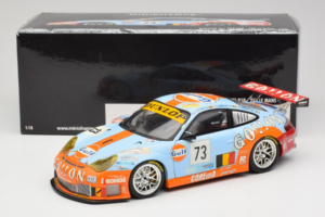 Porsche 911 996 GT3 RSR #73 Y. Lambert / C. Lefort / R. Iannetta 24 Hours of Le Mans 2006 Minichamps 1:18 100066473 Metāls — attēls 8 no 8