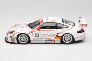 Porsche 911 996 GT3 RSR #83 P. Ehret / C. Ried / C. Menzel 24 Hours of Le Mans 2006 Minichamps 1:18 PORSCHE004 Metāls — attēls 4 no 8