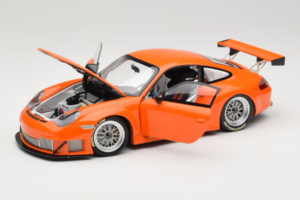 Porsche 911 996 GT3 RSR Oranžs ALMS 2004 Minichamps 1:18 100046402 Metāls — attēls 2 no 8