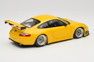 Porsche 911 996 GT3 RSR Yello ALMS 2004 Minichamps 1:18 100046401 Metāls — attēls 3 no 8
