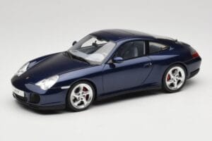 Porsche 911 996.2 Carrera 4S Tumši Zils GT Spirit 1:18 GT938 Sveķi