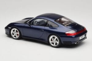 Porsche 911 996.2 Carrera 4S Tumši Zils GT Spirit 1:18 GT938 Sveķi — attēls 5 no 6