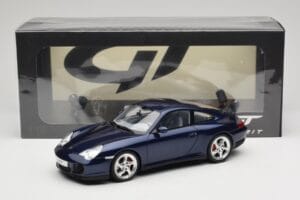 Porsche 911 996.2 Carrera 4S Tumši Zils GT Spirit 1:18 GT938 Sveķi — attēls 6 no 6