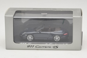 Porsche 911 997 Carrera 4 Kabriolets Tumši Zils Minichamps 1:43 WAP02015216-R1 Metāls — attēls 4 no 4