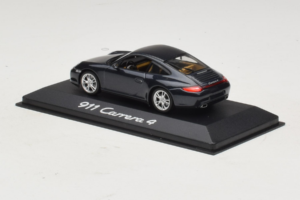 Porsche 911 997 Carrera 4 Dark Blue Metallic Minichamps 1:43 WAP02001518 Metāls — attēls 3 no 4