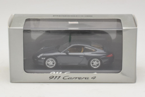 Porsche 911 997 Carrera 4 Dark Blue Metallic Minichamps 1:43 WAP02001518 Metāls — attēls 4 no 4