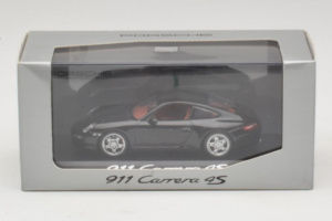 Porsche 911 997 Carrera 4S Melns Minichamps 1:43 WAP02010116 Metāls — attēls 4 no 4