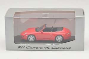 Porsche 911 997 Carrera 4S Kabriolets Sarkans Minichamps 1:43 WAP02015316 Metāls — attēls 4 no 5