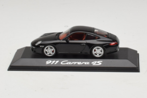 Porsche 911 997 Carrera 4S Tumši Zils Minichamps 1:43 WAP02011615 Metāls