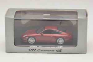 Porsche 911 997 Carrera 4S Sarkans Minichamps 1:43 WAP02001718 Metāls — attēls 4 no 4