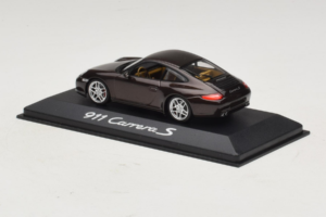 Porsche 911 997 Carrera S Brown Metallic Minichamps 1:43 WAP02001318 Metāls — attēls 3 no 4