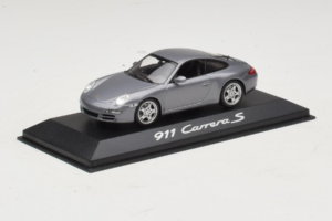 Porsche 911 997 Carrera S Grey Metallic Minichamps 1:43 WAP02011615-P1 Metāls — attēls 2 no 4