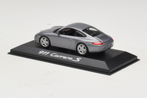 Porsche 911 997 Carrera S Grey Metallic Minichamps 1:43 WAP02011615-P1 Metāls — attēls 3 no 4
