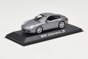 Porsche 911 997 Carrera S Pelēks Metallic Minichamps 1:43 WAP02010116-R1 Metāls — attēls 2 no 4