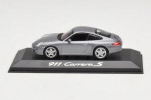 Porsche 911 997 Carrera S Pelēks Metallic Minichamps 1:43 WAP02010116-R1 Metāls