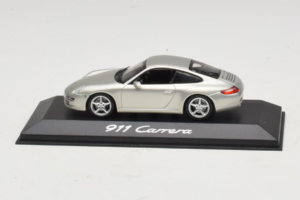Porsche 911 997 Carrera Silver Metallic Minichamps 1:43 WAP02011515 Metāls