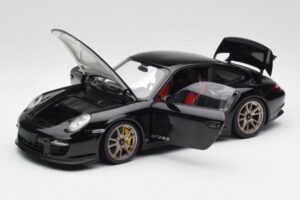 Porsche 911 997 GT2 RS Melns & Sudrabs Diski Minichamps 1:18 100069401 Metāls — attēls 2 no 8