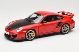 Porsche 911 997 GT2 RS Sarkans AUTOart 1:18 77964 Metāls