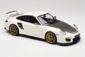 Porsche 911 997 GT2 RS Balts & Zelts Diski Minichamps 1:18 100069406 Metāls — attēls 6 no 8