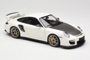 Porsche 911 997 GT2 RS Balts Minichamps 1:18 100069400 Metāls — attēls 6 no 8