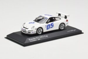 Porsche 911 997 GT3 Cup #5 Presentation 2005 Minichamps 1:43 400056400 Metāls — attēls 2 no 4