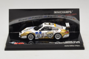 Porsche 911 997 GT3 Cup #27 24 Hours of Nurburgring 2010 Minichamps 1:43 437106727 Metāls