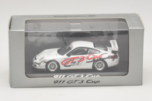 Porsche 911 997 GT3 Cup Balts Minichamps 1:43 WAP02012617 Metāls — attēls 4 no 4