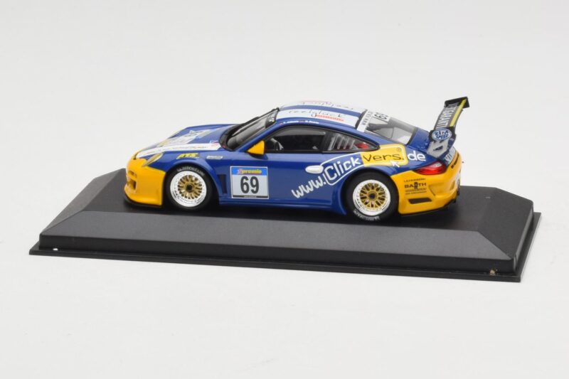 Porsche 911 997 GT3 #69 Destree / Jodexnis 2007 Minichamps 1:43 413138969 Metāls