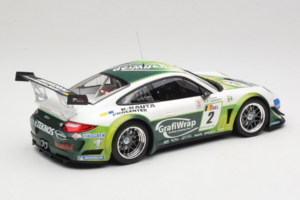 Porsche 911 997 GT3 R #2 Prospeed Competition B. Heylen / P. Lappalainen FIA GT3 2011 Minichamps 1:18 151118902 Metāls — attēls 2 no 6
