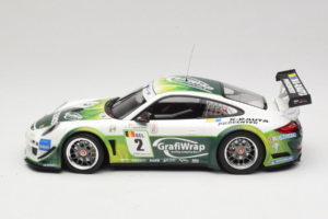 Porsche 911 997 GT3 R #2 Prospeed Competition B. Heylen / P. Lappalainen FIA GT3 2011 Minichamps 1:18 151118902 Metāls — attēls 3 no 6