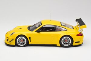 Porsche 911 997 GT3 R Street Racing Dzeltens Minichamps 1:18 151108902 Metāls — attēls 3 no 6