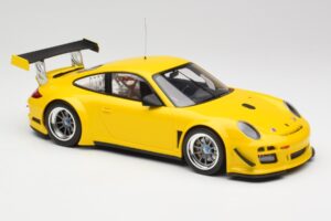 Porsche 911 997 GT3 R Street Racing Dzeltens Minichamps 1:18 151108902 Metāls — attēls 4 no 6