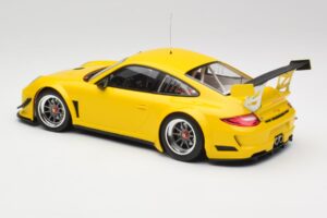 Porsche 911 997 GT3 R Street Racing Dzeltens Minichamps 1:18 151108902 Metāls — attēls 5 no 6