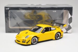 Porsche 911 997 GT3 R Street Racing Dzeltens Minichamps 1:18 151108902 Metāls — attēls 6 no 6