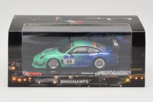 Porsche 911 997 GT3 R #44 Team Falken S. Henzler / P. Dumbreck / M. Ragginger / S. Asch 24 Hours Nurburgring 2011 Minichamps  — attēls 4 no 4
