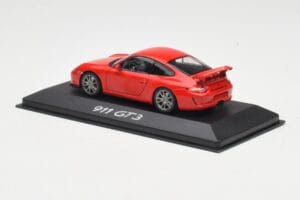 Porsche 911 997 GT3 Sarkans Minichamps 1:43 WAP02001619 Metāls — attēls 3 no 4