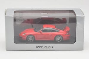 Porsche 911 997 GT3 Sarkans Minichamps 1:43 WAP02001619 Metāls — attēls 4 no 4