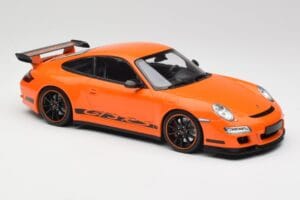 Porsche 911 997 GT3 RS Oranžs Minichamps 1:18 155062122 Metāls — attēls 4 no 6
