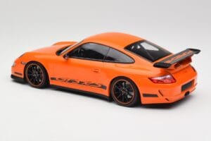 Porsche 911 997 GT3 RS Oranžs Minichamps 1:18 155062122 Metāls — attēls 5 no 6