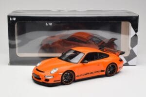 Porsche 911 997 GT3 RS Oranžs Minichamps 1:18 155062122 Metāls — attēls 6 no 6