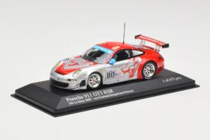 Porsche 911 997 GT3 RSR #80 Flying Lizard J. Van Overbeek / J. Bergmeister / S. Neiman 24 Hours of Le Mans 2008 Minichamps 1: — attēls 2 no 4
