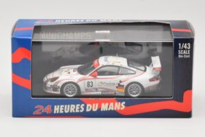Porsche 911 997 GT3 RSR #83 Seikel Motorsport J. Nielsen / P. Ehret / P. Farnbacher 24 Hours of Le Mans 2006 Minichamps 1:43  — attēls 3 no 3