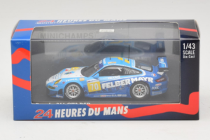 Porsche 911 GT3 RSR #70 H. Felbermayr / H. Felbermayr Jr. Felbermayr-Proton 24 Hours of Le Mans 2009 Minichamps 1:43 40009697 — attēls 4 no 4