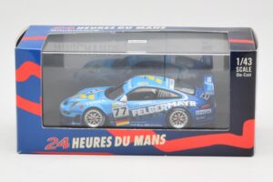 Porsche 911 997 GT3 RSR #77 Felbermayr-Proton Davidson / Henzler 24 Hours of Le Mans 2008 Minichamps 1:43 400087877 Metāls — attēls 4 no 4