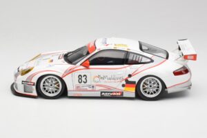 Porsche 911 997 GT3 RSR #83 Team Seikel L. Nielsen / M. Ehret / D. Farnbacher 24 Hours of Le Mans 2006 Minichamps 1:18 100066 — attēls 4 no 8