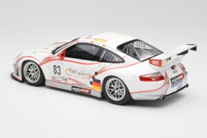 Porsche 911 997 GT3 RSR #83 Team Seikel L. Nielsen / M. Ehret / D. Farnbacher 24 Hours of Le Mans 2006 Minichamps 1:18 100066 — attēls 7 no 8
