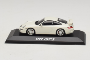 Porsche 911 997 GT3 Balts Minichamps 1:43 WAP02012016 Metāls