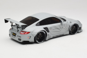 Porsche 911 997 Liberty Walk Pelēks GT Spirit 1:18 GT126 Sveķi — attēls 2 no 6