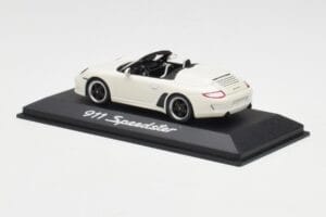 Porsche 911 997 Speedster Balts Minichamps 1:43 WAP0200290B Metāls — attēls 3 no 4